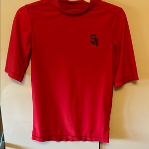 Old Navy Bold Red Rash guard